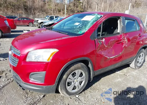 2015 Chevrolet Trax 1Ls from USA, damaged, VIN KL7CJKSB2FB257756
